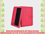 Cooper Cases(TM) Infinite Executive HP ElitePad 900 Universal Folio-Tastatur in Rosarot (Lederh?lle