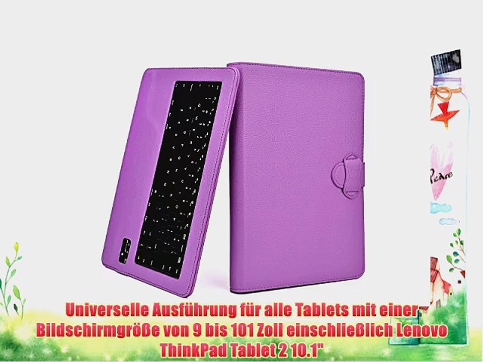 Cooper Cases(TM) Infinite Executive Lenovo ThinkPad Tablet 2 10.1 Universal Folio-Tastatur