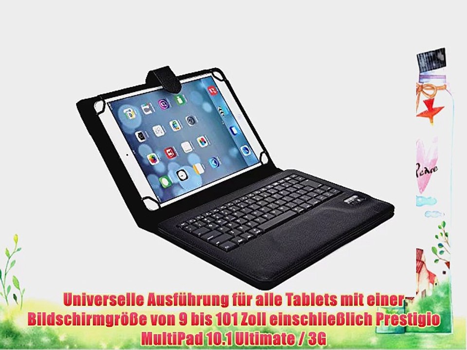 Cooper Cases(TM) Infinite Executive Prestigio MultiPad 10.1 Ultimate / 3G Universal Folio-Tastatur