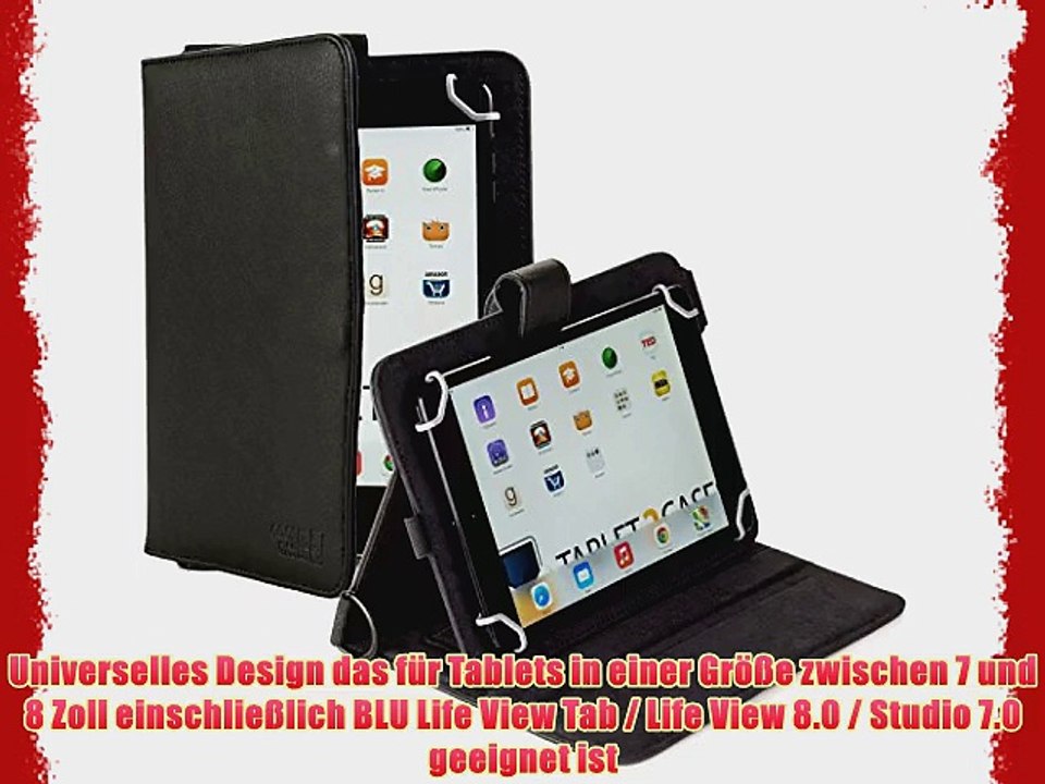 Cooper Cases(TM) Magic Carry BLU Life View Tab / Life View 8.0 / Studio 7.0 Tablet Folioh?lle