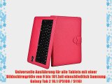 Cooper Cases(TM) Infinite Executive Samsung Galaxy Tab 2 10.1 (P5100 / 5110) Universal Folio-Tastatur