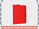 Cooper Cases(TM) Magic Carry Fujitsu Stylistic M702 Tablet Folioh?lle mit Schultergurt in Rot