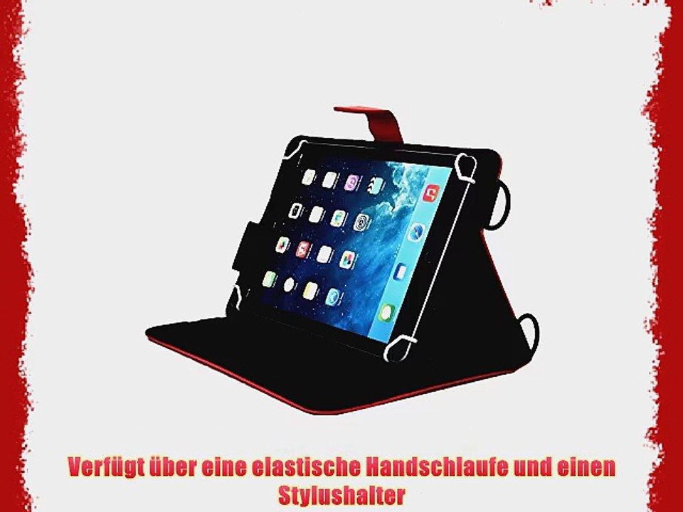 Cooper Cases(TM) Magic Carry Apple iPad 1 / 2 / 3 / 4 / Air / Air 2 Tablet Folioh?lle mit Schultergurt
