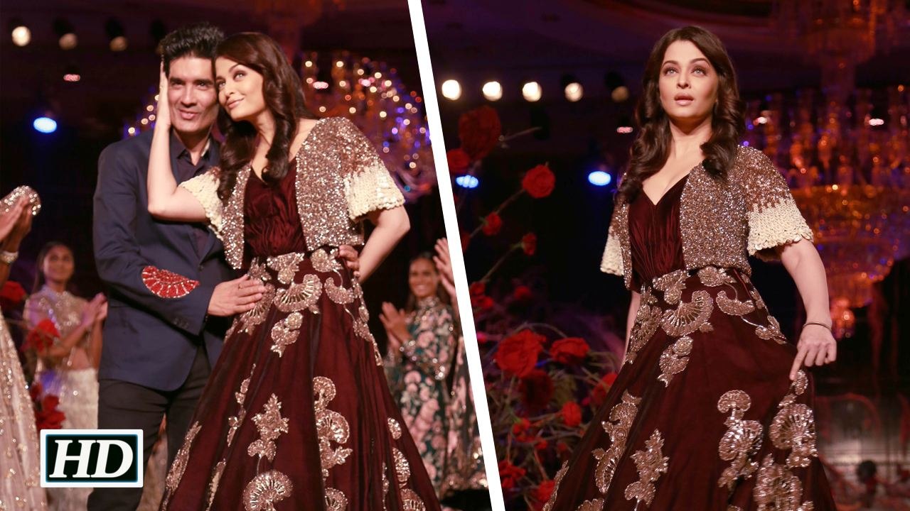 Aishwarya Rais Sensuous Ramp Walk at AICW 2015