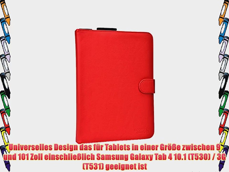 Cooper Cases(TM) Magic Carry Samsung Galaxy Tab 4 10.1 (T530) / 3G (T531) Tablet Folioh?lle