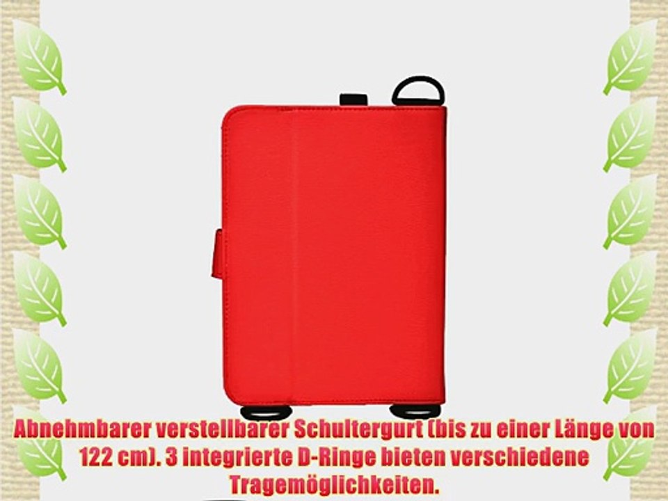 Cooper Cases(TM) Magic Carry Nvidia / EVGA Tegra Note 7 Tablet Folioh?lle mit Schultergurt