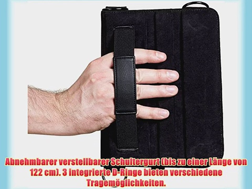 Cooper Cases(TM) Magic Carry Toshiba Encore Mini 7 ( WT7-C16) Tablet Folioh?lle mit Schultergurt