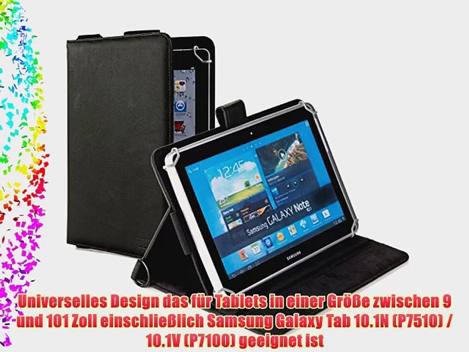 Cooper Cases(TM) Magic Carry Samsung Galaxy Tab 10.1N (P7510) / 10.1V (P7100) Tablet Folioh?lle