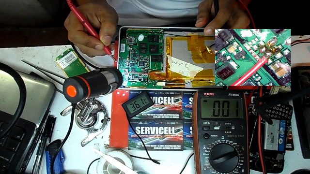 reparar tablet que no carga , reparacion tablet titan 7010 cuando solo enciende con cable usb