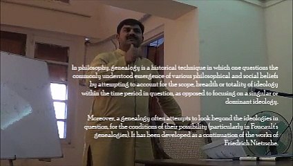 Siraj Munir & The Geneology of Knowledge (Day-2): Dr. Amjad Waheed