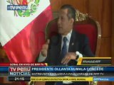 Ollanta Humala responde sobre temas que no tocó en mensaje a la nación