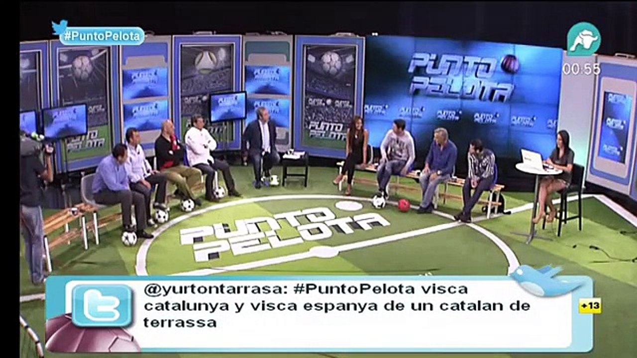 Lara Álvarez visita Punto Pelota antes del estreno de Jugones en laSexta con Josep Pedrerol