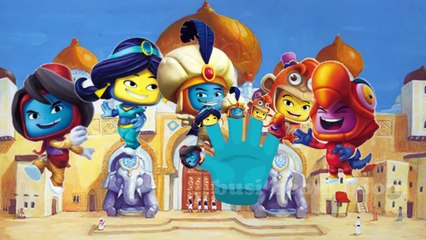 Disney Universe Aladdin Cartoon Funny Finger Family Nursery Rhyme