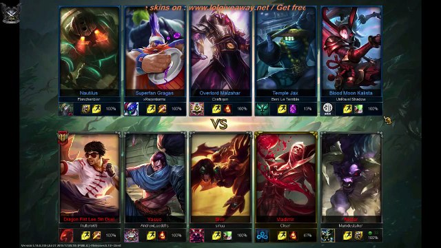 LolGiveAway ranked silver II combo : Alistar/Sivir