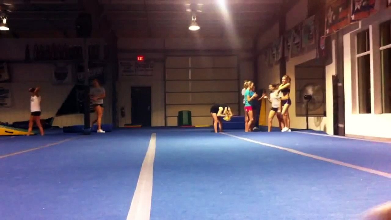 Roundoff back-handspring whip-whip 2 back-handspring double full!