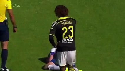 La simulation la plus ridicule de la saison pour Andreas Johansson ?