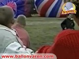 Ballonvaart tv-opnames voor BOOS met Bart de Graaff