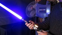 Guy created great Star Wars light sabers Replica with extremely bright blades