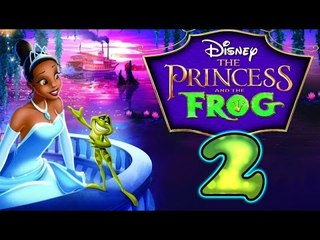 Disney's The Princess and the Frog Walkthrough Part 2 (Wii, PC) ☀ ACT 1 - 2 Duke's Cafe ☀