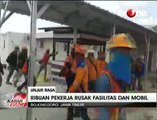 Rekaman Amatir Kerusuhan di Kilang Minyak Bojonegoro