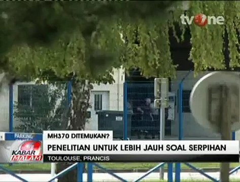 Serpihan Pesawat Diduga Milik MH370 Tiba di Fasilitas Pengujian Militer Prancis