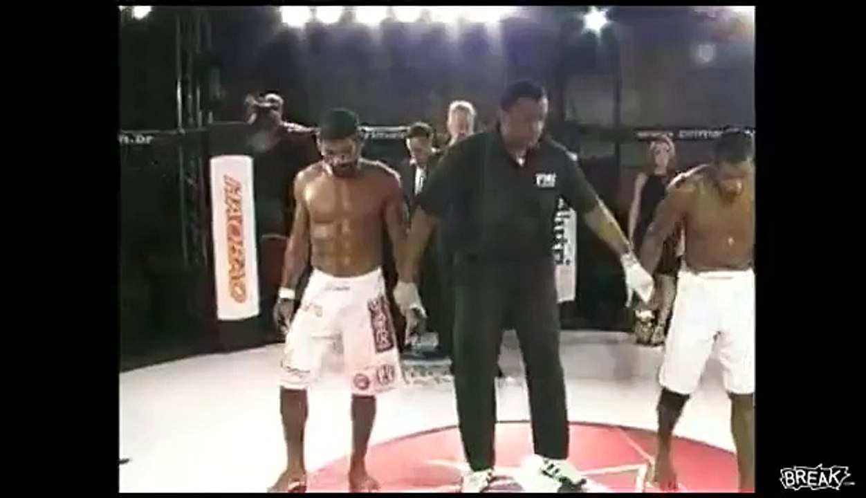 MMA Fighter Eder Jones Vomits After Win