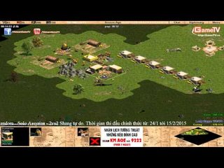 2 vs 2 | Gunny, Tiểu Bạch Long vs Vanelove, Mỹ Đình ( 6-2-2015) C3T1 (lại)