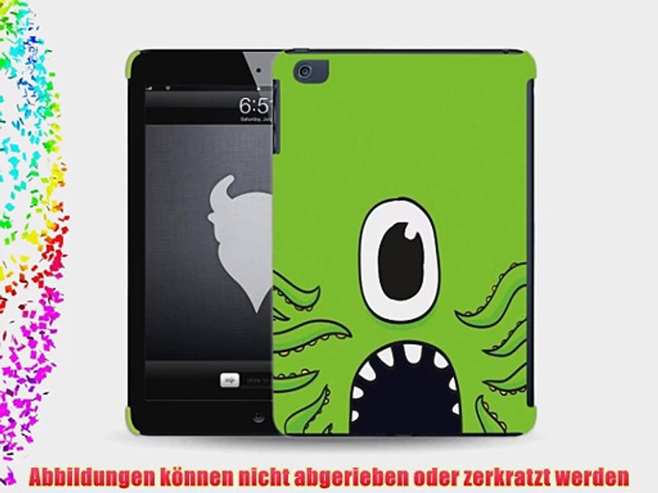 MediaDevil Grafikcase Apple iPad Mini 1 / 2 (Retina) H?lle: Ultra Slim Edition - Green Monster