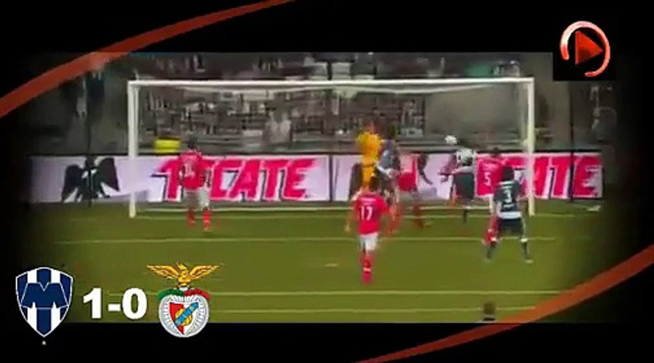 Monterrey vs Benfica 3-0 All Goals & Highlights 03.08.2015 - Eusebio Cup