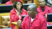 South Africa's Malema confronts corruption charges