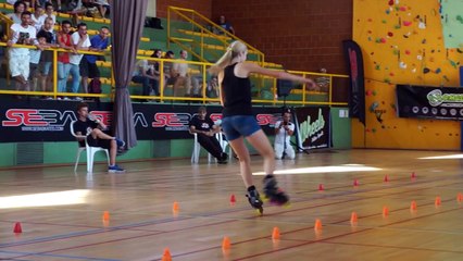 Klaudia Hartmanis, la nouvelle sensation du roller remporte le titre mondial à Paris !