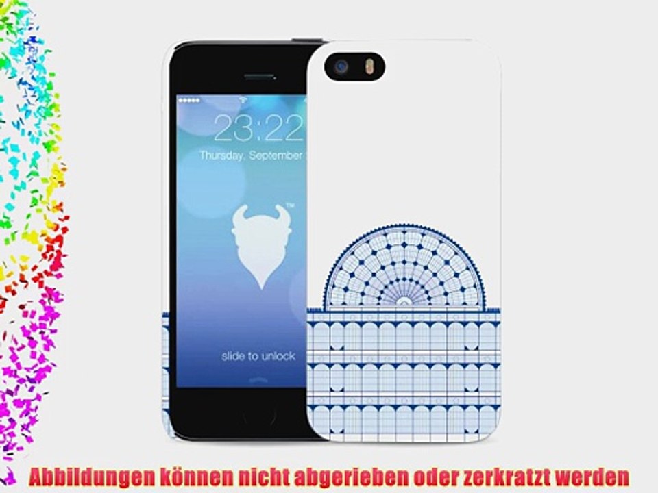 MediaDevil Grafikcase Apple iPhone 5 / 5S H?lle: Ultra Slim Edition - Crystal Palace von Art