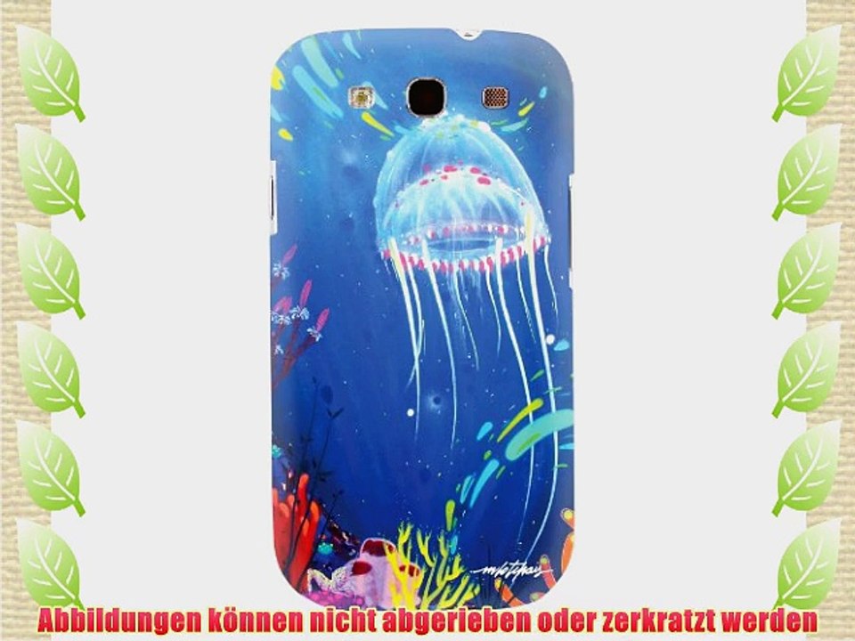 MediaDevil Grafikcase Samsung Galaxy S III / S3 H?lle: Ultra Slim Edition - Jellyfish von Milo