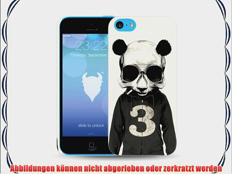 MediaDevil Grafikcase Apple iPhone 5C H?lle: Ultra Slim Edition - Panda No.3 von Hidden Moves
