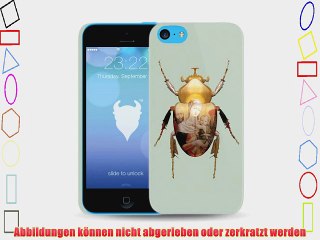 MediaDevil Grafikcase Apple iPhone 5C H?lle: Ultra Slim Edition - Scarab Madonna and Child