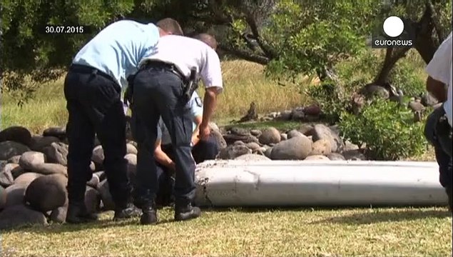 На Реюньоне найден руль с Боинга 777 , но с какого - неясно