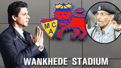 Shahrukh Free From MCA BAN From Wankhede Stadium
