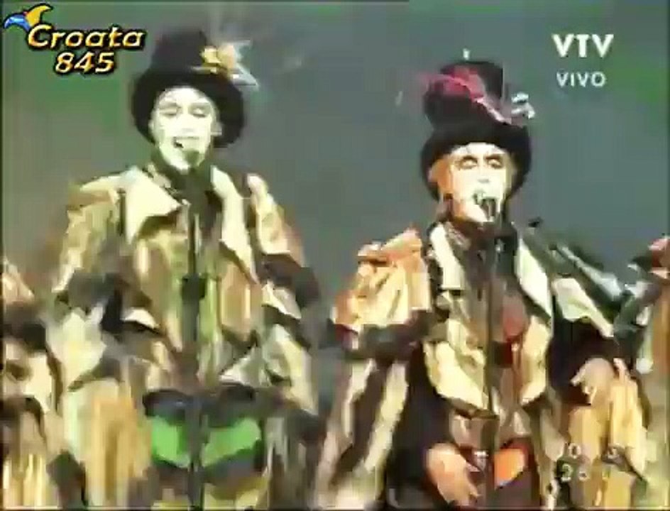 Murga CURTIDORES DE HONGOS 2012 Actuacion Completa CARNAVAL DEL URUGUAY VTV croata845