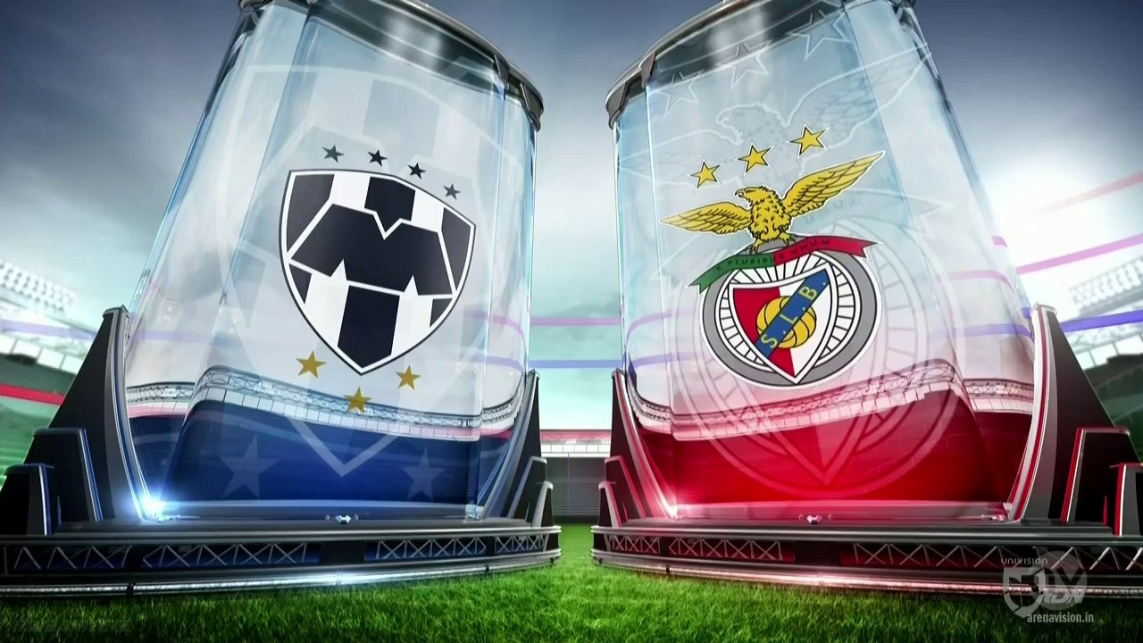 All Goals and Highlights HD | Monterrey 3-0 SL Benfica - Copa Eusebio 02.08.2015