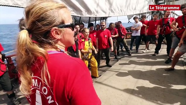 Hermione. Tempête sur l'Atlantique