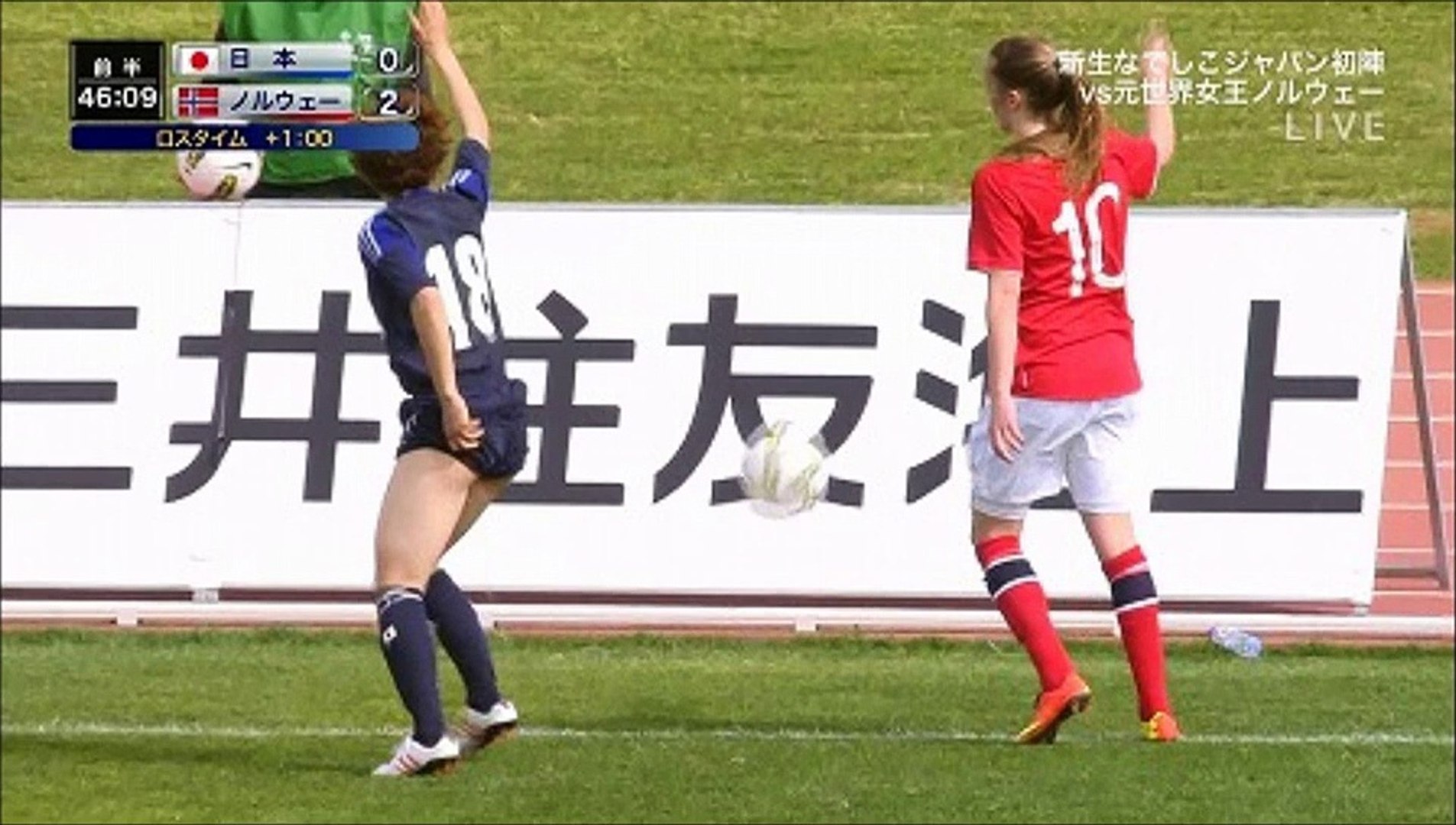 なでしこジャパン 女子サッカー プレイ中の衝撃映像 画像集 Video Dailymotion