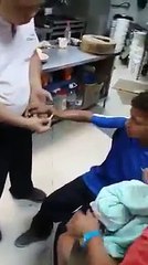 Medical hand opration