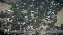Inondations en Birmanie: des dizaines de morts