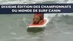 Cinquante chiens réunis aux championnats du monde de surf canin