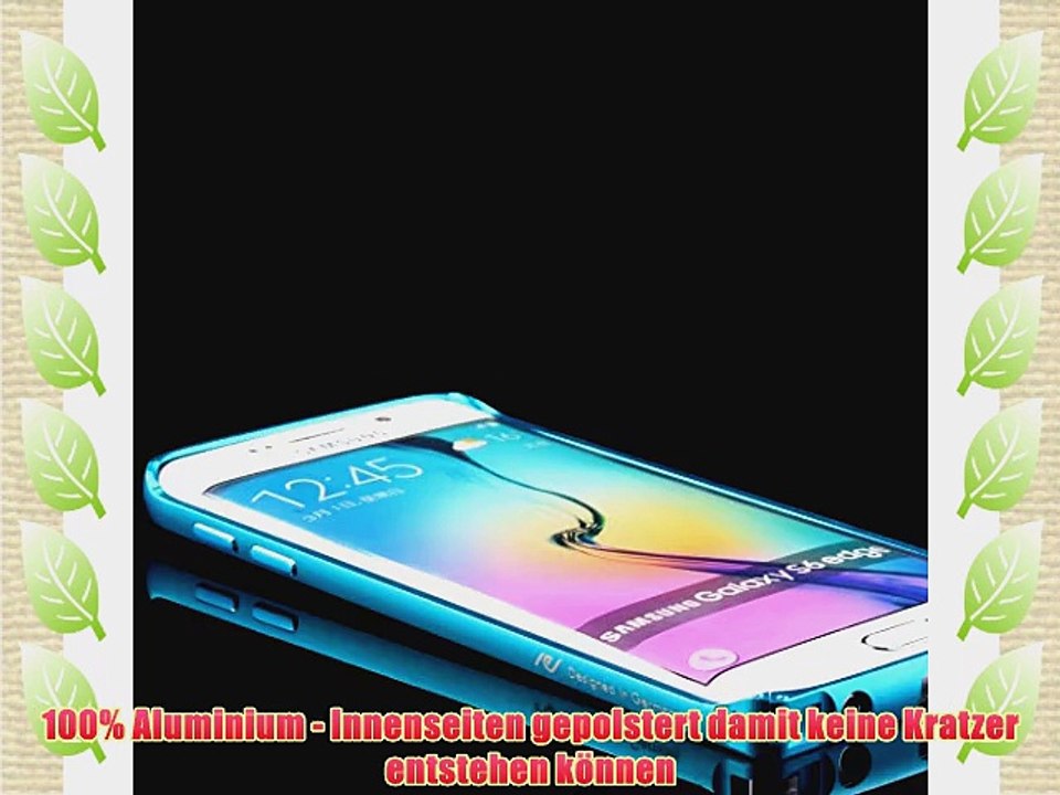 Original UrCover? Aluminium Bumper f?r das Samsung Galaxy S6 Edge Alu Schutzh?lle Zubeh?r H?lle