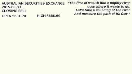 2015-08-03 AUSTRALIAN SECURITIES EXCHANGE