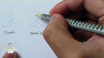 How to draw all Mangekyou Sharingan 万華鏡写輪眼