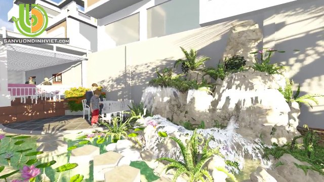 Thiết kế quán cafe sân vườn đẹp