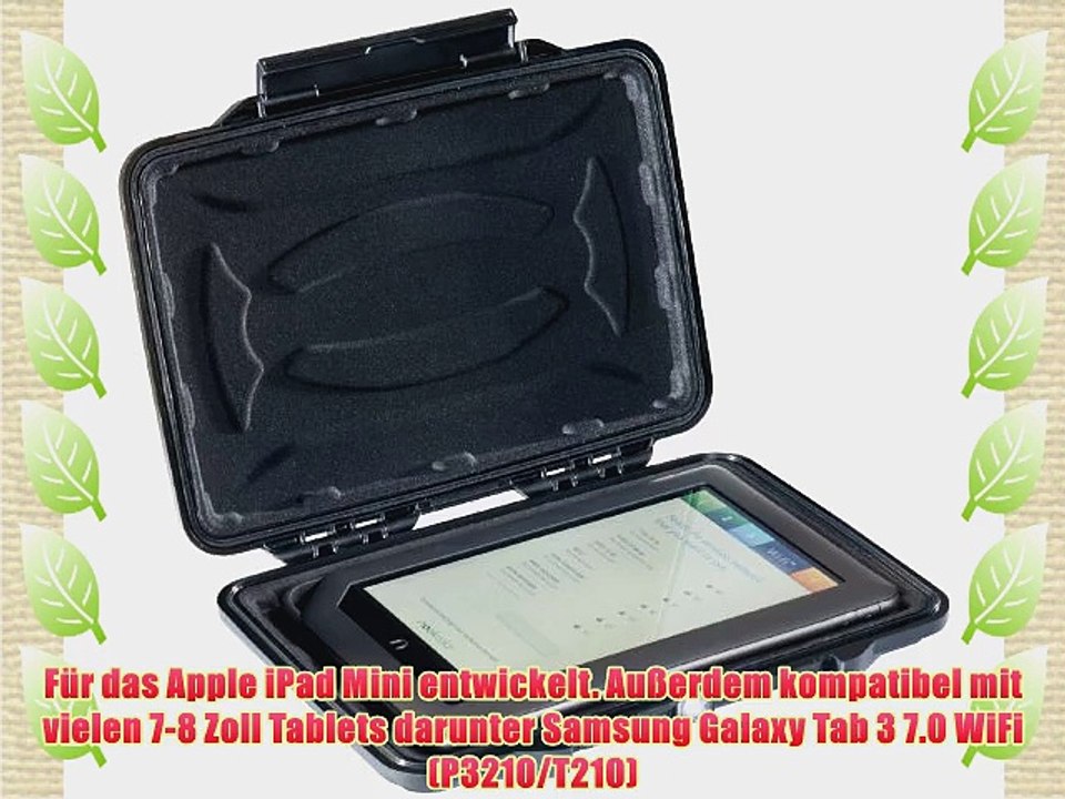 Pelican 1055CC HardBack Robuste H?lle f?r Samsung Galaxy Tab 3 7.0 WiFi (P3210/T210) (Bruchfestes