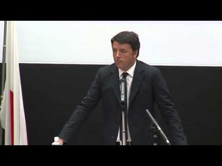 Descargar video: Giappone - Renzi interviene all’Università delle Belle Arti a Tokyo (03.08.15)